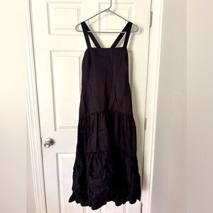 Banana Republic Black Midi Dress